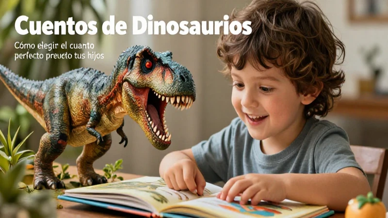 Cuentos de Dinosaurios PDF: Diversión y Aprendizaje 5 Libro de dinosaurios educativo para niños