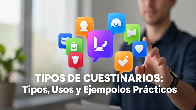 Cuestionarios: Concepto, Tipos, Usos y Ejemplos Prácticos 3 Conceptos, tipos y usos de cuestionarios