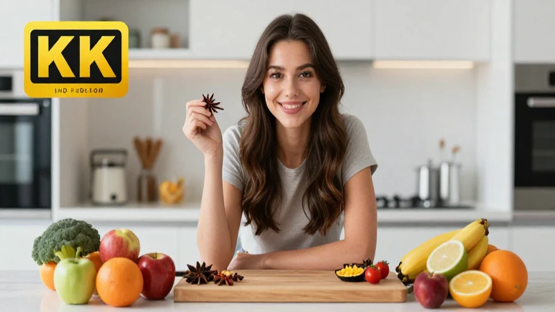 Potencia tu sentido del gusto con estos cuidados y consejos 5 Mujer sonriente en cocina moderna con frutas