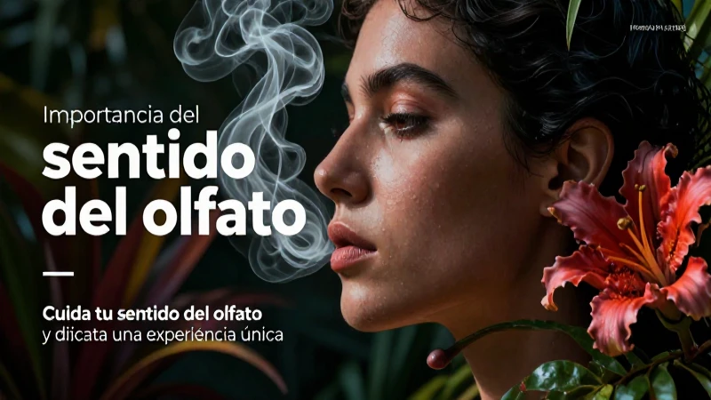 El olfato es crucial para una experiencia sensorial única