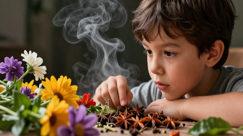 El olfato cautiva con aroma y colores