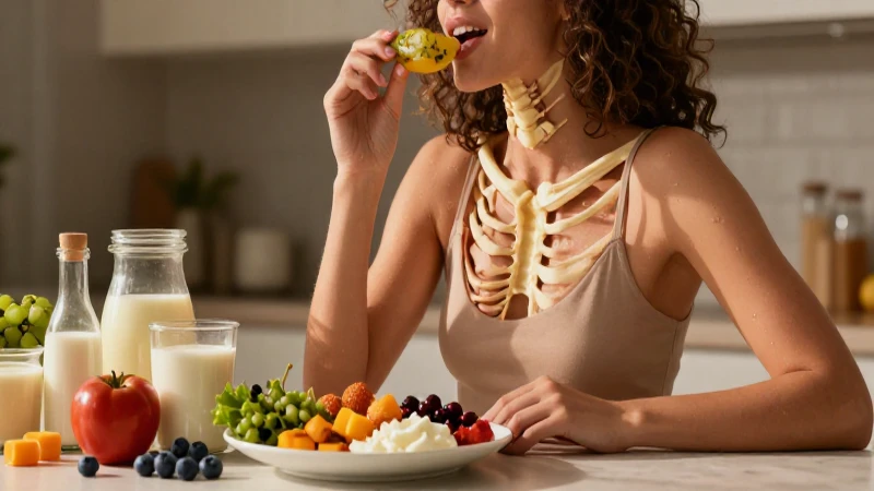 Alimentos y estilo fortalecen tu salud ósea