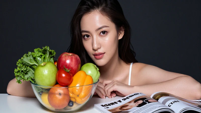 Fotografía premium: belleza y alimentación saludable