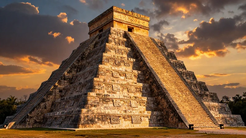 Pirámides mayas, legado cultural de Mesoamérica