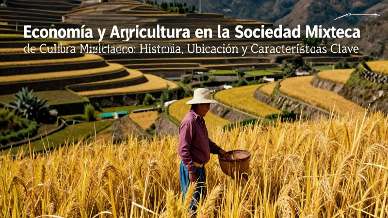 Cultura Mixteca: Historia, Ubicación y Características Clave 4 Agricultura Mixteca: historia, paisaje y cultura