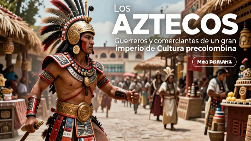 Aztecas: guerreros y mercaderes de su gran imperio