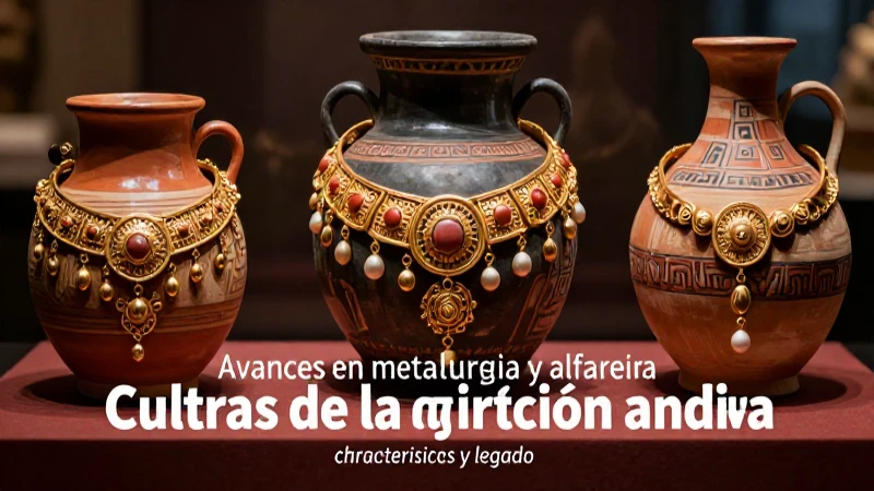 Metalurgia andina: un legado de oro y cerámica