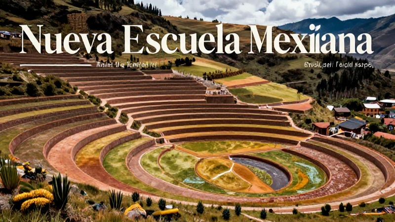 Riego andino: paisaje cultural hiperrealista y vibrante