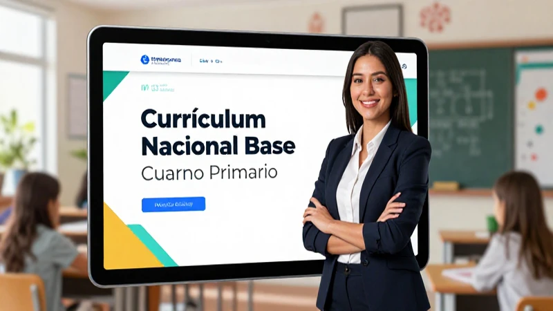 Descarga el Currículum Nacional Base de primaria