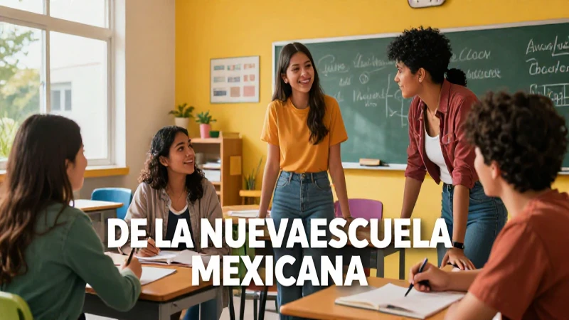 Clase dinámica mexicana, moderna y vibrante