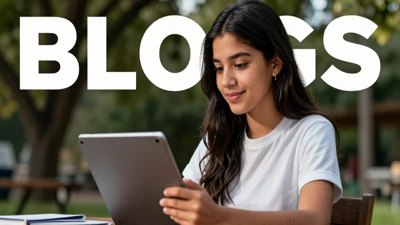 Estudiante mexicano brillante usa tablet en ambiente cinematográfico