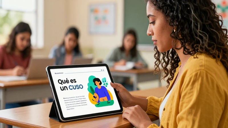 Cursos en educación formal mexicana