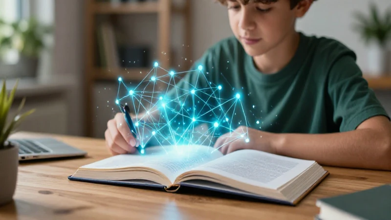 Conocimiento digital fluye en el libro