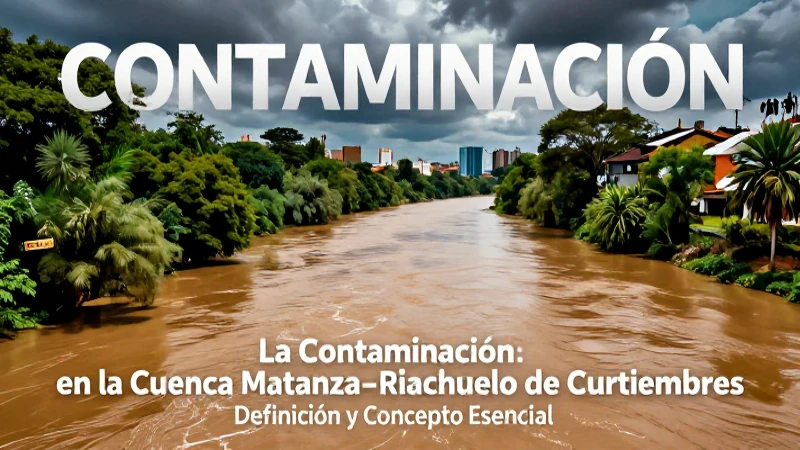 Contaminación en la cuenca Matanza-Riachuelo