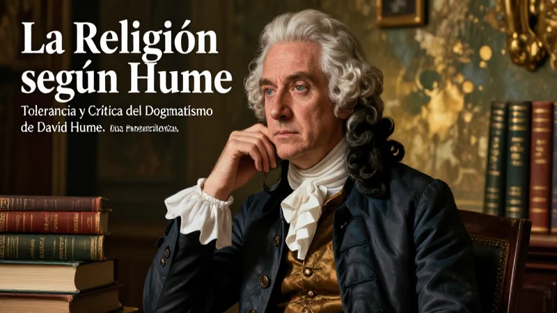 Hume: crítica al dogmatismo religioso y tolerancia