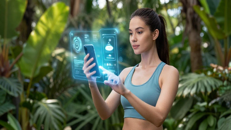 Aplicaciones de salud con estilo y tecnología