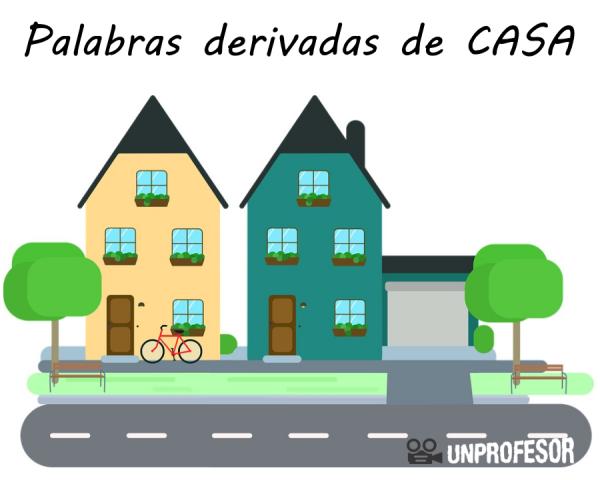 de que manera se relacionan las palabras en la familia casa 1