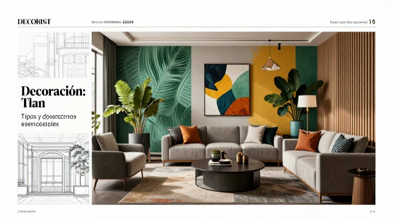 Decoración sofisticada: diseño moderno e histórico