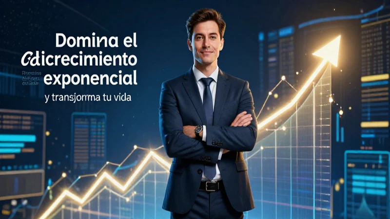 Emprendedor audaz domina el crecimiento financiero exponencial