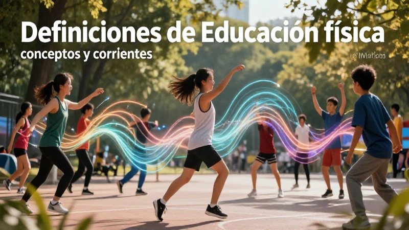 Definiciones de educación física: conceptos y corrientes 10 Recursos visuales sobre conceptos de Educación Física