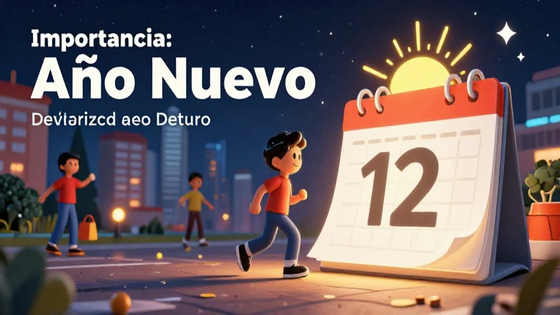 El Año Nuevo: concepto y su importancia social