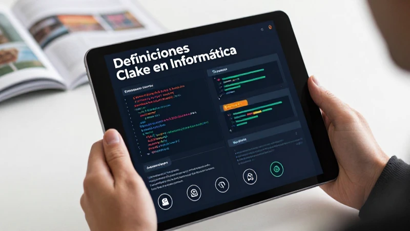 Definir: Concepto y Definición en Informática Explicados 5 Conceptos clave de informática definidos