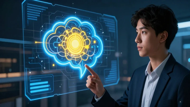 Estudiante reflexivo sobre aprendizaje digital moderno