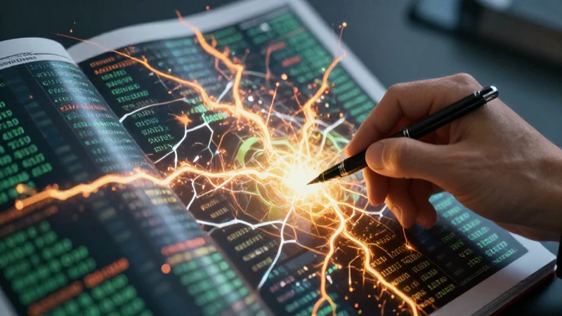 Definir cuenta: concepto y su importancia en finanzas 5 Mano profesional estabilizando datos financieros abstractos