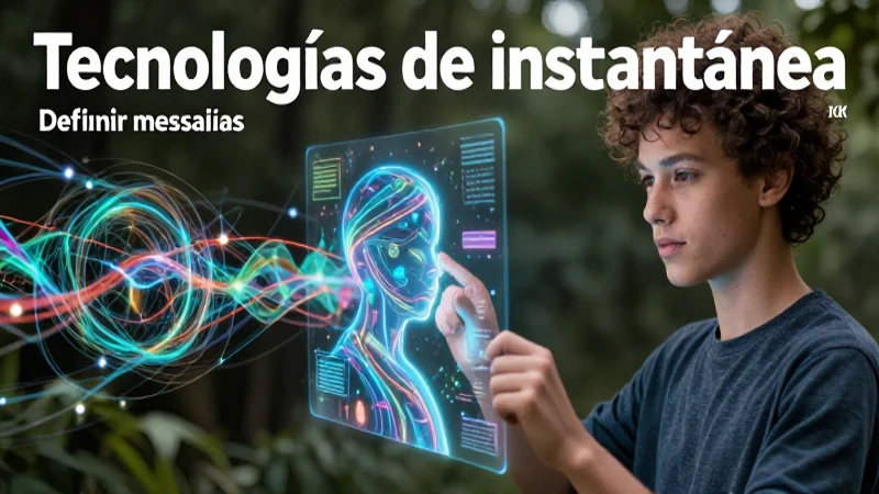 Definir mensajes: historia, concepto y su evolución 5 Mensajería instantánea transformando el lenguaje digital