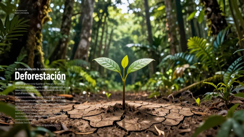 Vida vulnerable contra la deforestación