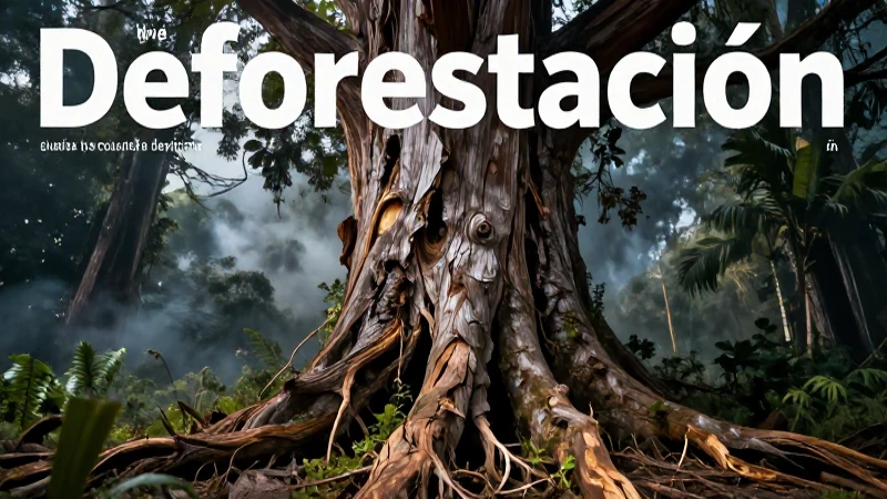 Deforestación impactante: causas y consecuencias ambientales dramáticas