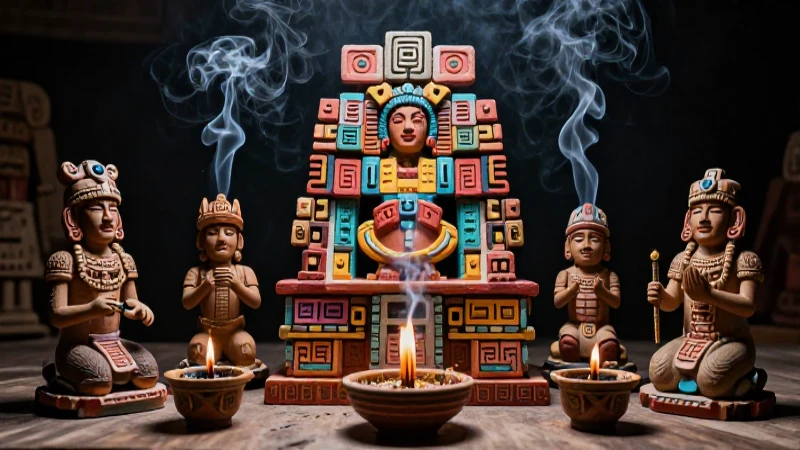 Rituales mesoamericanos de profunda devoción