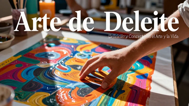 Arte vibrante captura la esencia del deleite
