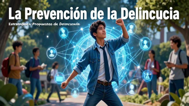 Prevención del delito: estrategias y conceptos clave