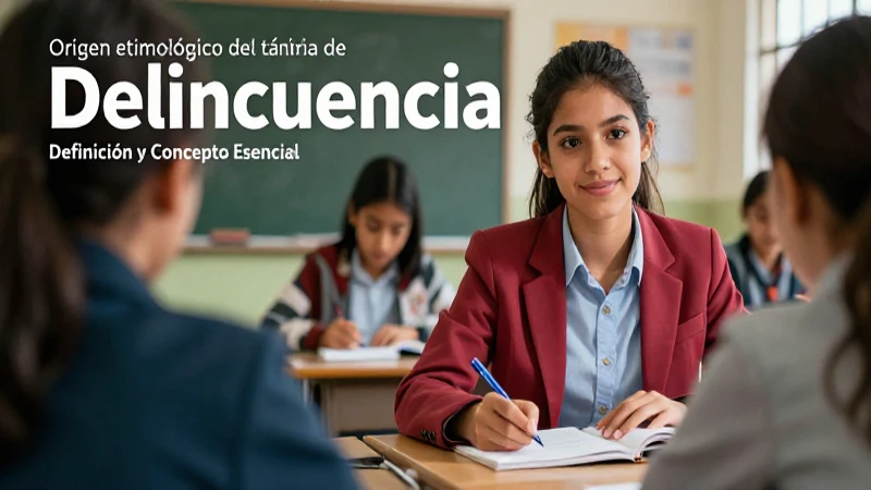 Delincuencia: origen, concepto, definición y estética educativa