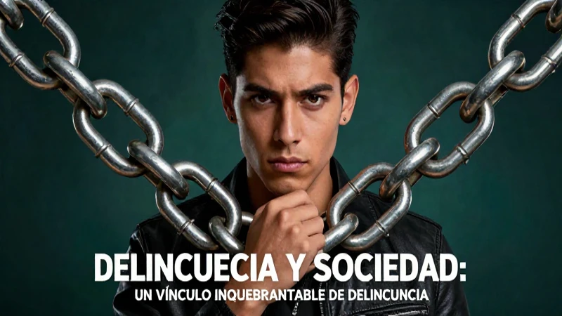 La delincuencia conecta profundamente con la sociedad