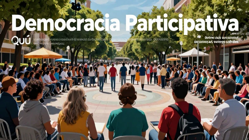 Participación comunitaria fortalece la democracia