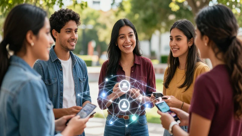 Jóvenes mexicanos colaboran en un diálogo cívico