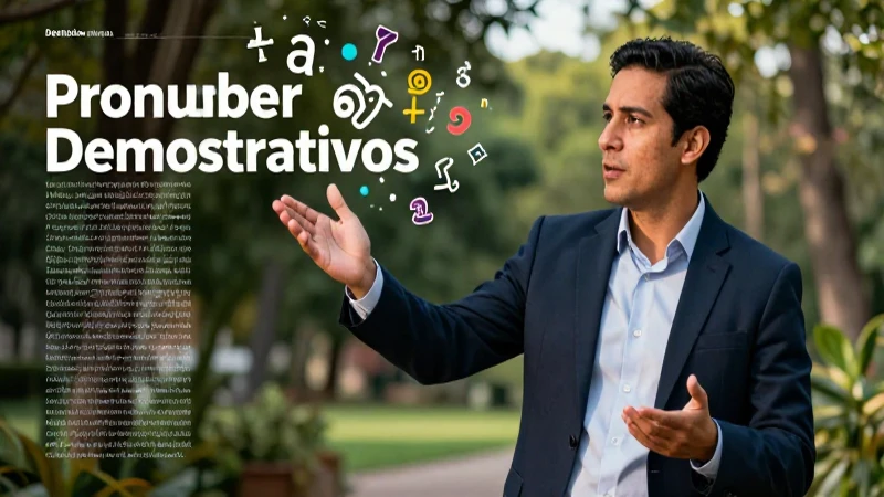 Demostrativos: 50 Ejemplos de Pronombres Demostrativos 8 Ejemplos de pronombres demostrativos ilustrados