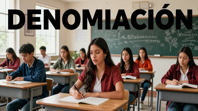 Denominación: definición, usos y origen fundamental 7 Estilo educativo mexicano moderno y vibrante