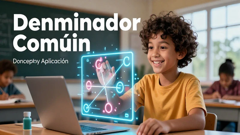 Conceptos y aplicación del denominador común