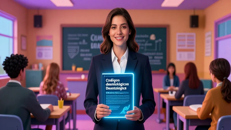La ética profesional es clave para el educador