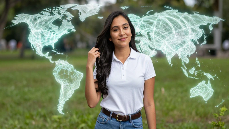 Conoce tus derechos: El derecho a la libertad y su importancia 4 Estudiante mexicano diverso representa derechos globales