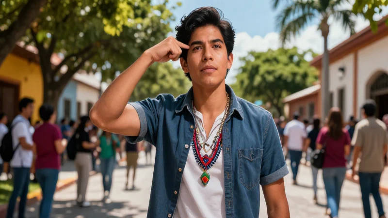 Activista apasionado en arte digital mexicano