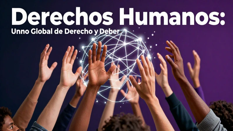 Derecho y Deber: 40 Ejemplos Clave para Conocerlos 16 Conexión global: Derechos Humanos y su marco