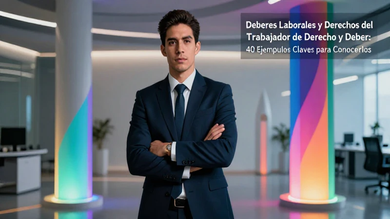 Derecho y Deber: 40 Ejemplos Clave para Conocerlos 9 Conoce tus derechos y deberes laborales