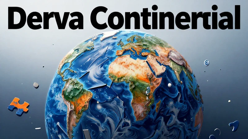 La deriva continental reconfiguró la geología terrestre