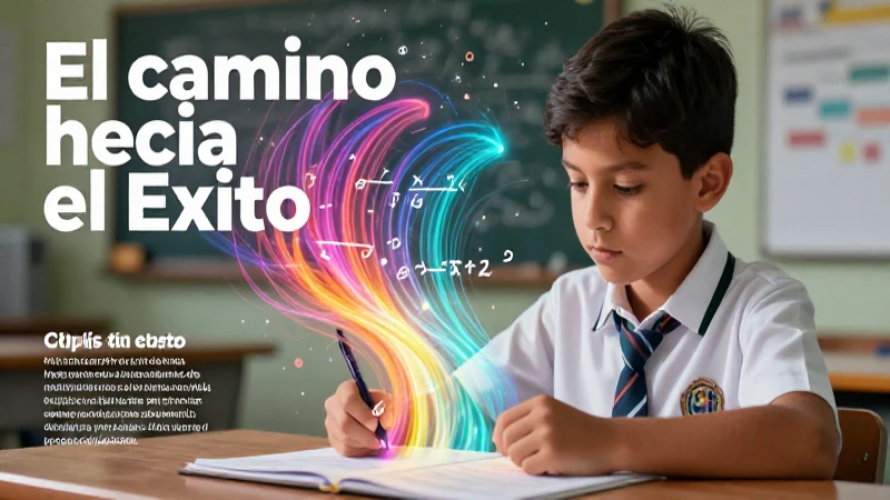 Estudiante resuelve problemas matemáticos con éxito