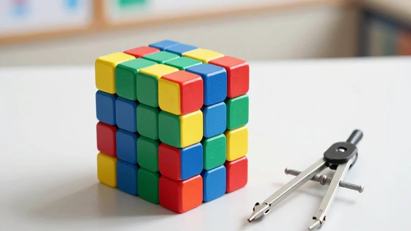 Net de cubo hiperrealista y educativo