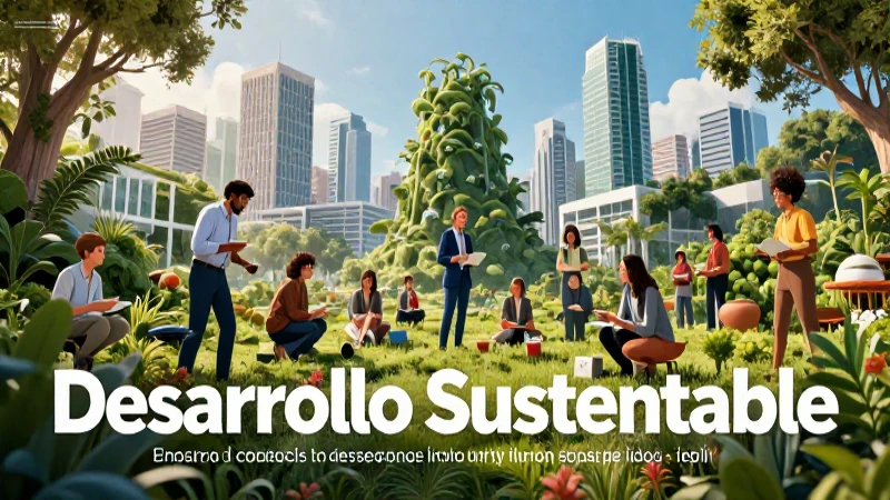 Papel de todos en desarrollo sustentable